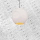 Dimply Concrete Pendant Lamp White