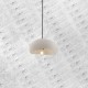 Lovel Concrete Pendant Lamp White • ø30