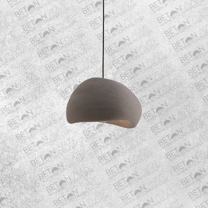 Lovel Beton Sarkıt Gri • ø40