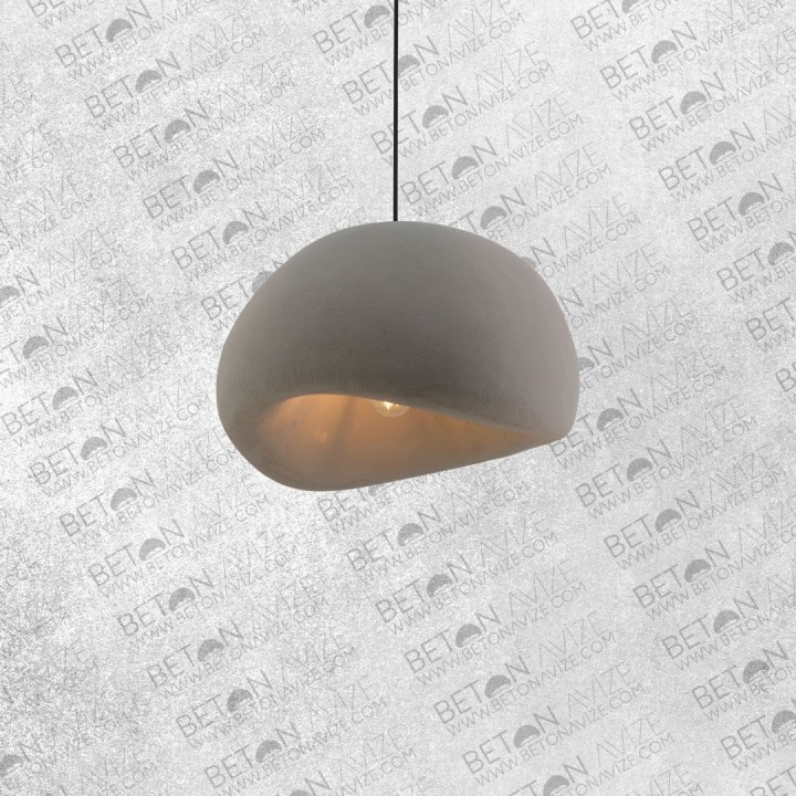 Lovel Beton Sarkıt Gri • ø50