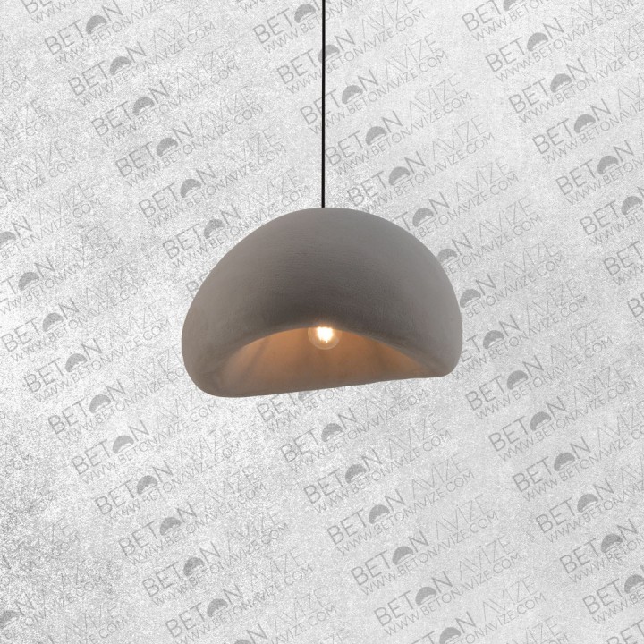 Lovel Beton Sarkıt Gri • ø50