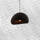 Lovel Concrete Pendant Lamp Black • ø50