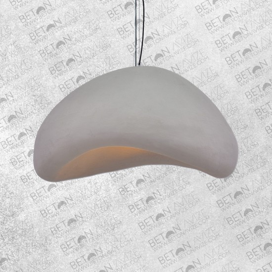 Lovel Concrete Pendant Lamp Gray • ø80