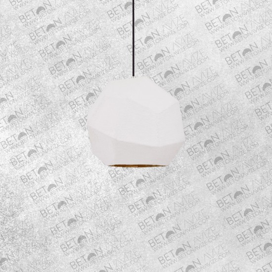 Oski Concrete Pendant Lamp White