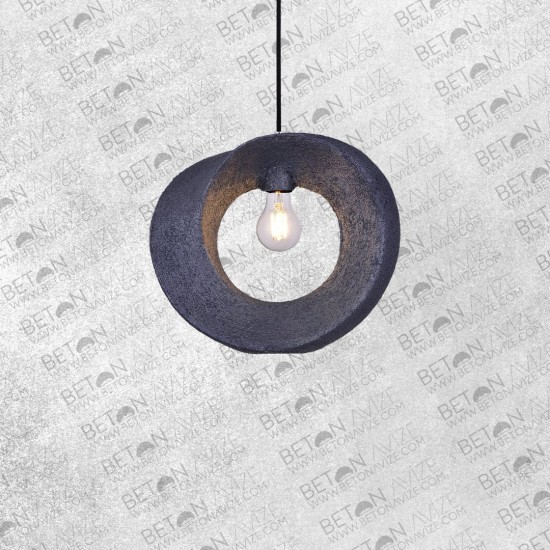 Sarmal Concrete Pendant Lamp Anthracite