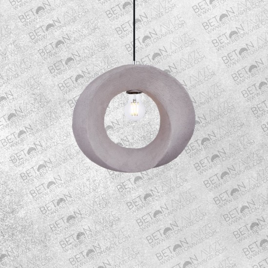 Sarmal Concrete Pendant Lamp Gray