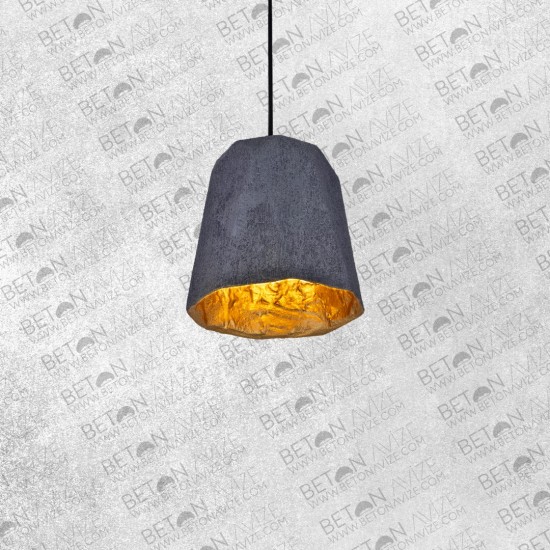 Vodoley Concrete Pendant Lamp Anthracite • ø20