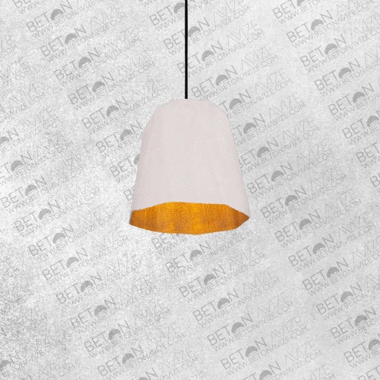 Vodoley Concrete Pendant Lamp White • ø20