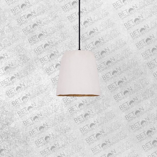 Vodoley Concrete Pendant Lamp White • ø20