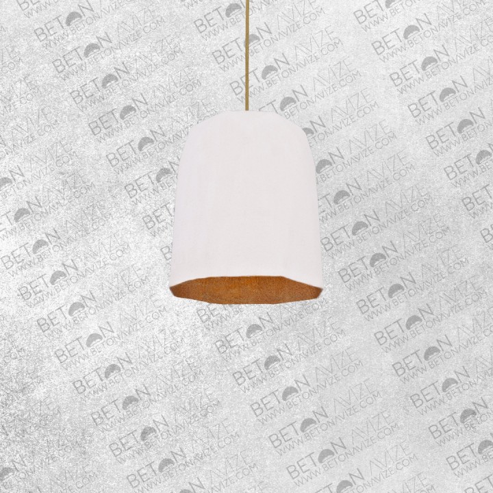 Vodoley Beton Sarkıt Beyaz • ø24